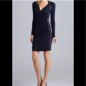 Carmen Marc Valvo NWT Dress in Black, Size Large
